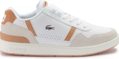 Schnürschuhe|Lacoste Sneaker in Übergrößen Weiß