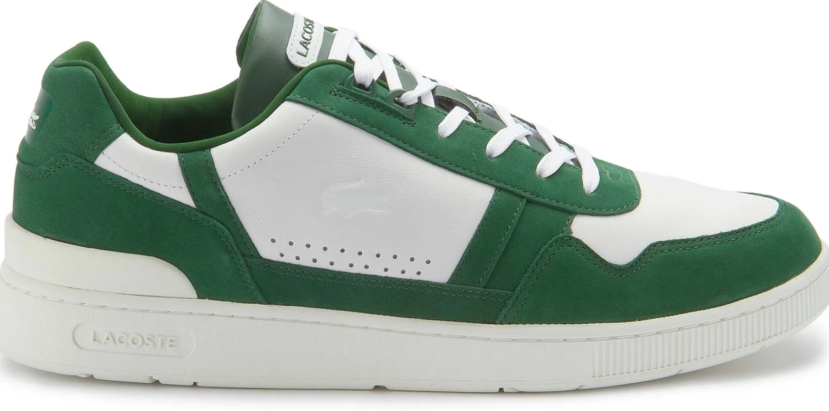 Schnürschuhe|Lacoste Sneaker in Übergrößen Weiß