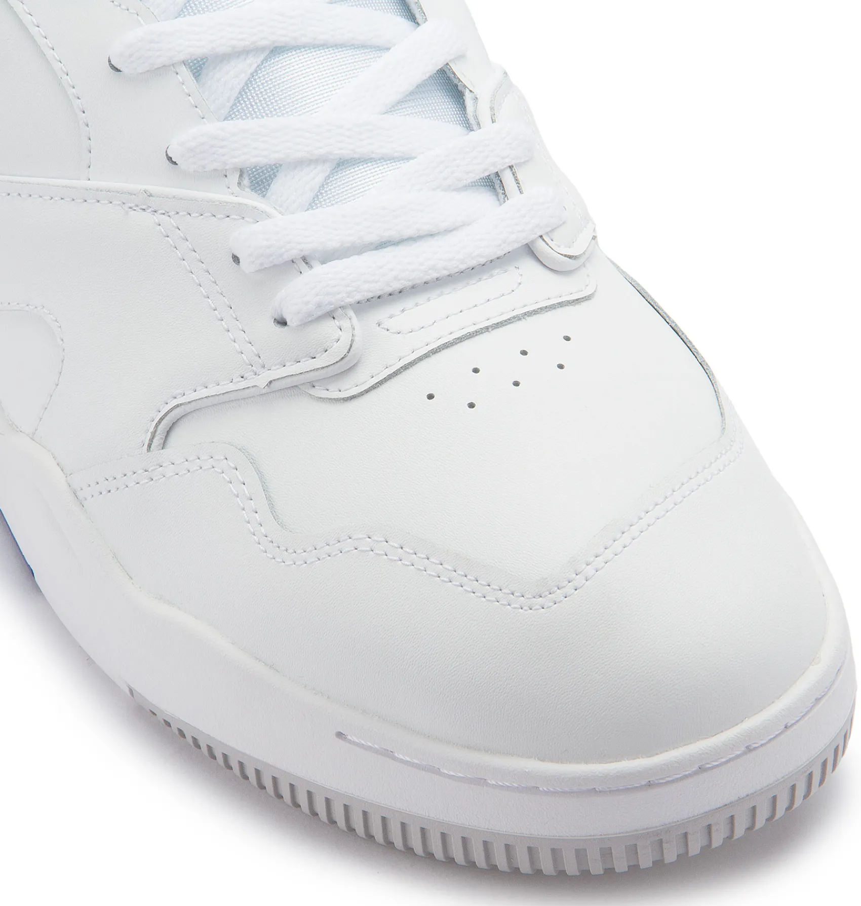 Sneaker|Schnürschuhe|Lacoste Sneaker in Übergrößen Weiß