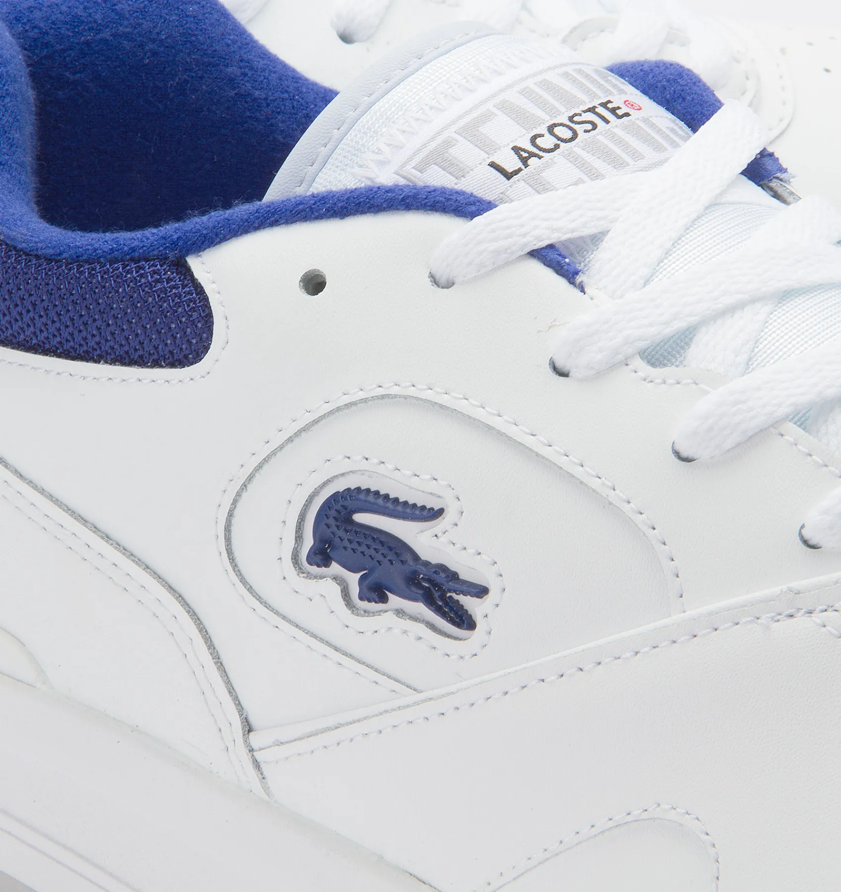 Sneaker|Schnürschuhe|Lacoste Sneaker in Übergrößen Weiß