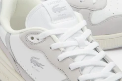 Sneaker|Schnürschuhe|Lacoste Sneaker in Übergrößen Grau