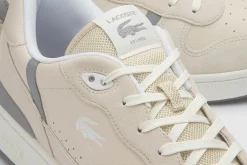 Sneaker|Schnürschuhe|Lacoste Sneaker in Übergrößen Beige