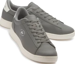 Sneaker|Schnürschuhe|Lacoste Sneaker in Übergrößen Grau