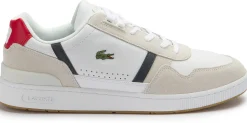 Sneaker|Schnürschuhe|Lacoste Sneaker in Übergrößen Weiß