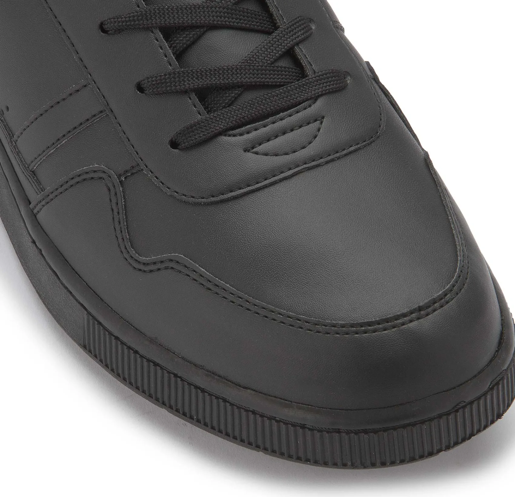 Sneaker|Schnürschuhe|Lacoste Sneaker in Übergrößen Schwarz