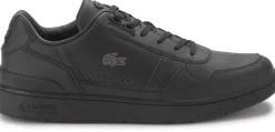 Sneaker|Schnürschuhe|Lacoste Sneaker in Übergrößen Schwarz