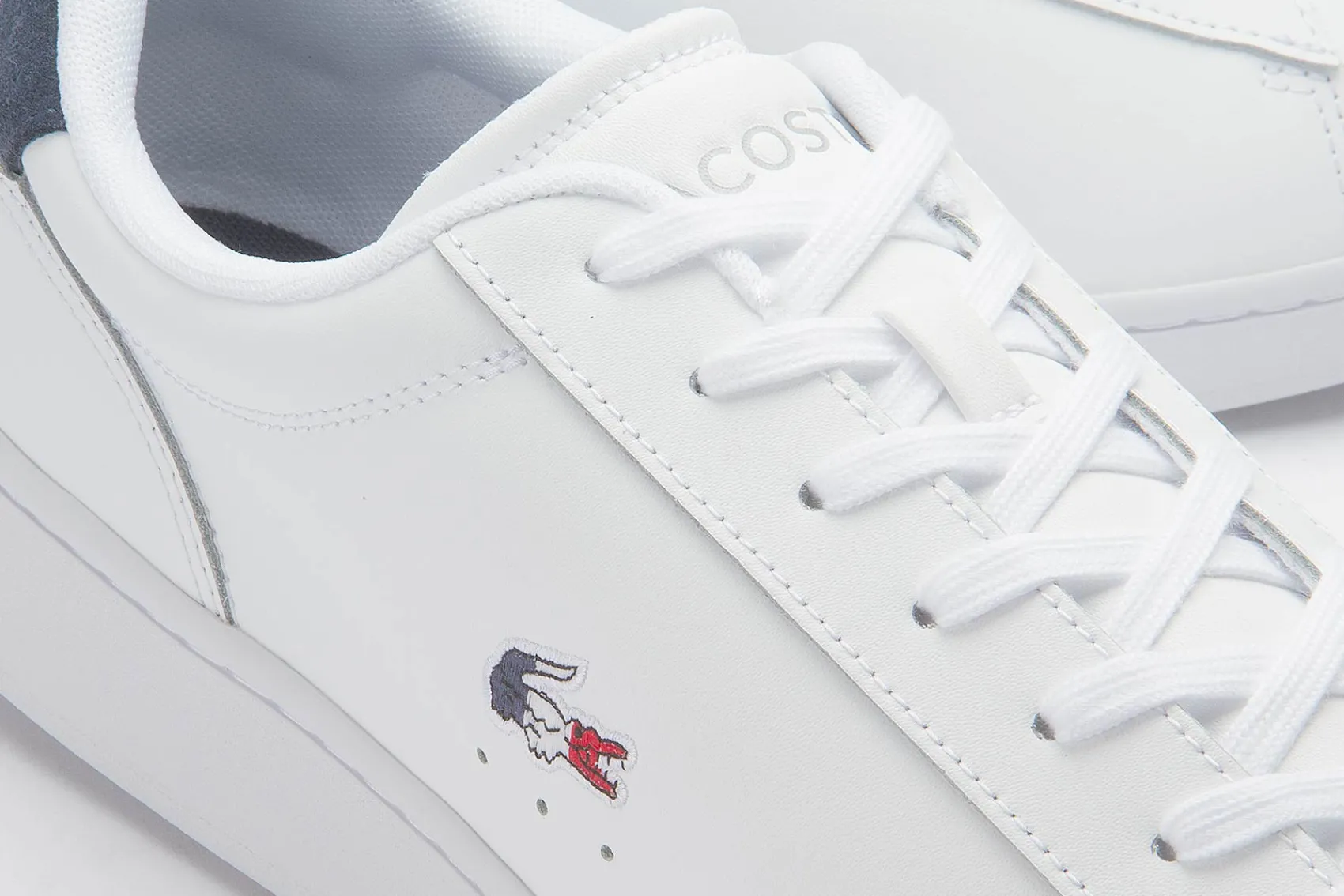 Sneaker|Schnürschuhe|Lacoste Sneaker in Übergrößen Weiß