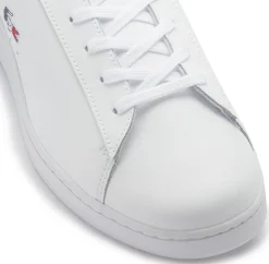 Sneaker|Schnürschuhe|Lacoste Sneaker in Übergrößen Weiß