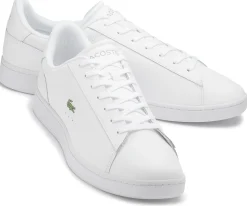 Sneaker|Schnürschuhe|Lacoste Sneaker in Übergrößen Weiß