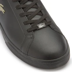 Sneaker|Schnürschuhe|Lacoste Sneaker in Übergrößen Schwarz