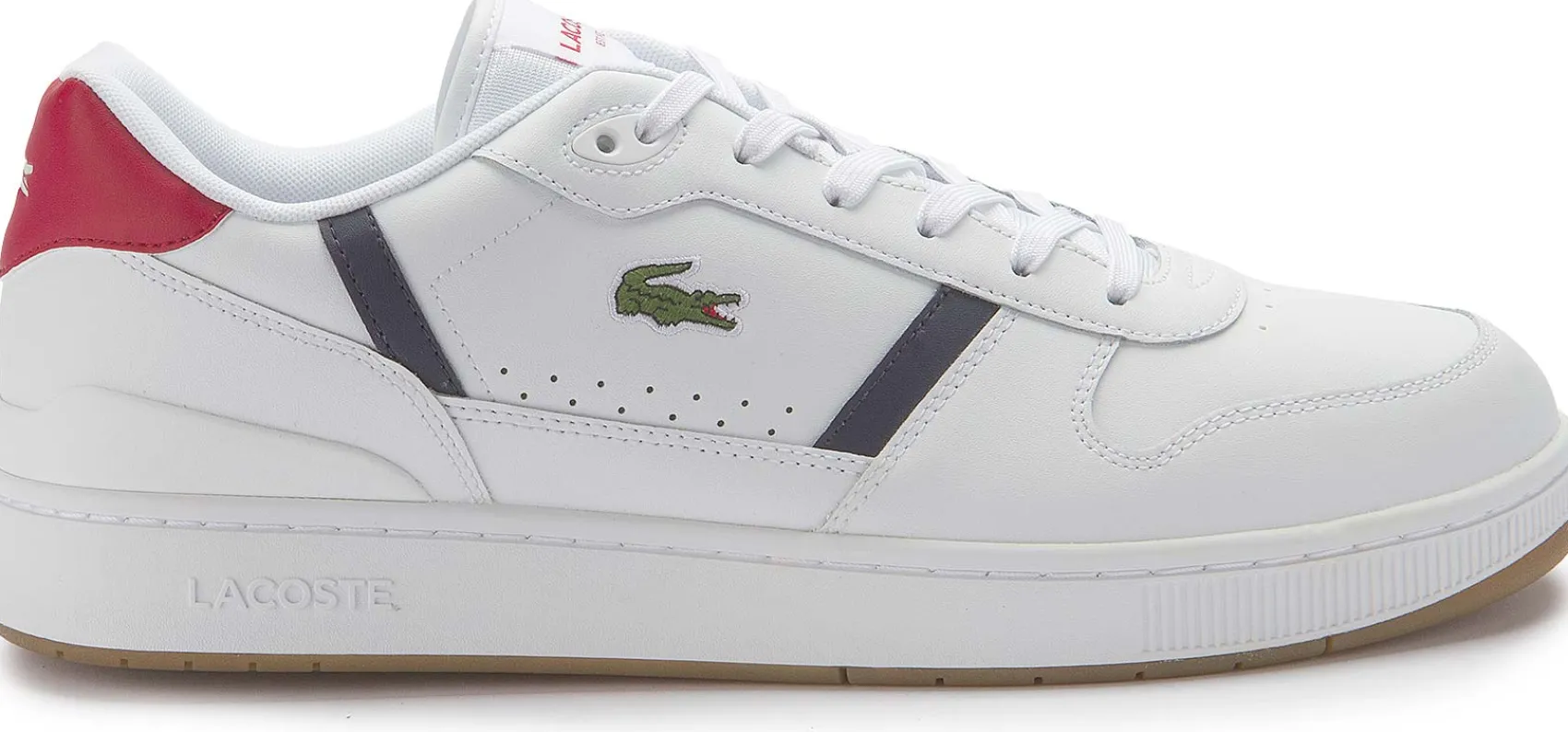 Sneaker|Schnürschuhe|Lacoste Sneaker in Übergrößen Weiß
