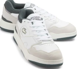 Sneaker|Schnürschuhe|Lacoste Sneaker in Übergrößen Weiß