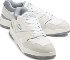 Sneaker|Schnürschuhe|Lacoste Sneaker in Übergrößen Weiß