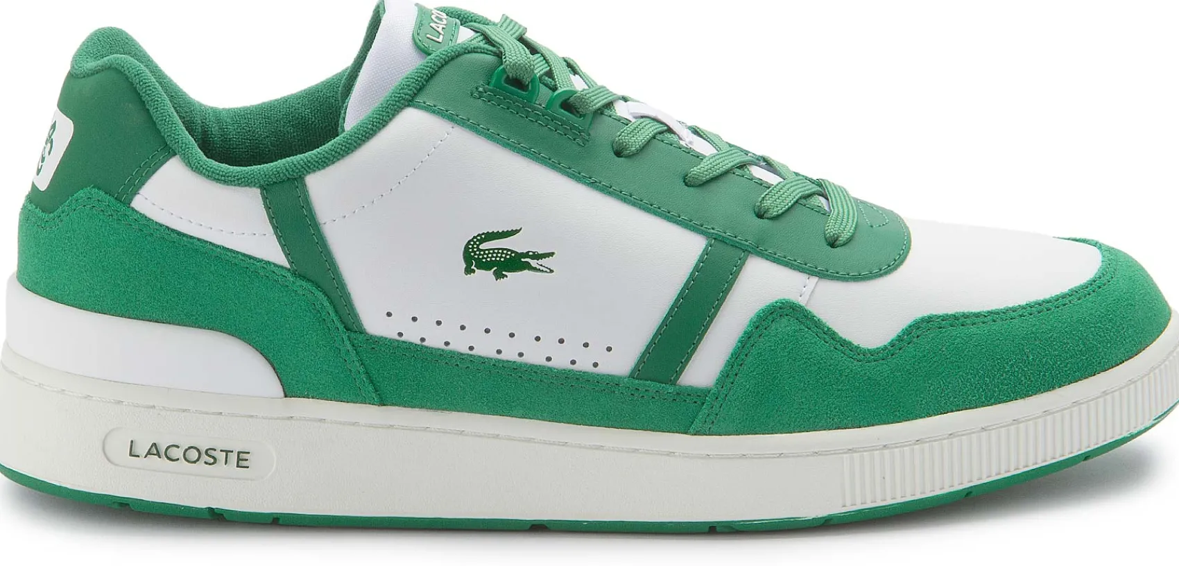 Sneaker|Schnürschuhe|Lacoste Sneaker in Übergrößen Weiß