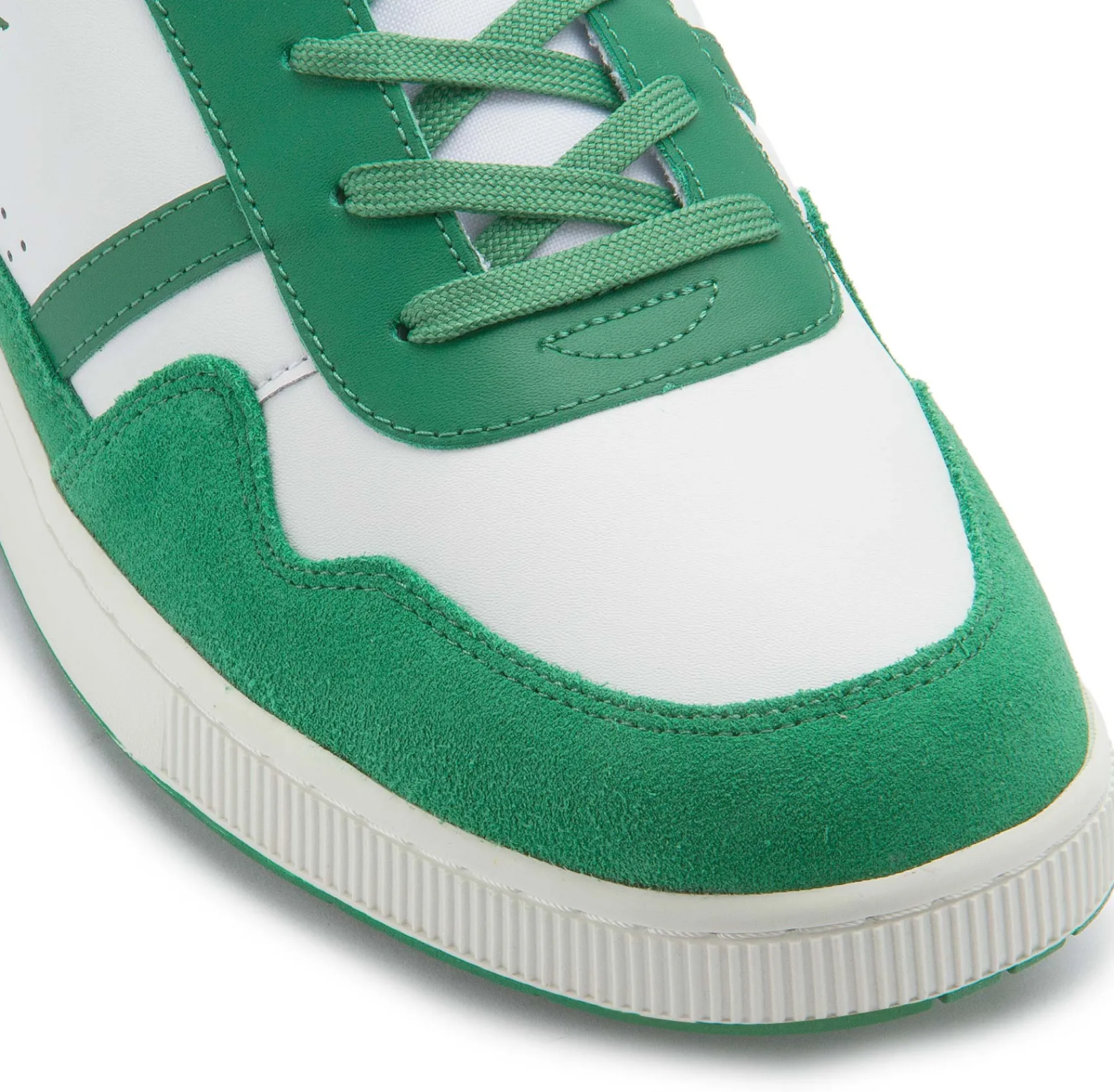 Sneaker|Schnürschuhe|Lacoste Sneaker in Übergrößen Weiß