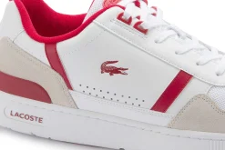 Sneaker|Schnürschuhe|Lacoste Sneaker in Übergrößen Rot