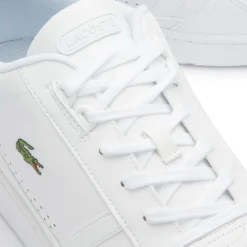 Sneaker|Schnürschuhe|Lacoste Sneaker in Übergrößen Weiß
