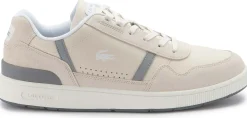 Sneaker|Schnürschuhe|Lacoste Sneaker in Übergrößen Beige