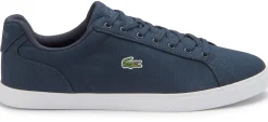Leinenschuhe|Sneaker|Lacoste Sneaker in Übergrößen Blau