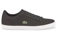 Sneaker|Leinenschuhe|Lacoste Sneaker in Übergrößen Schwarz
