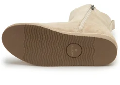 Stiefeletten|Boots|Horsch Schuhe Lammfell-Boot in Übergrößen Beige