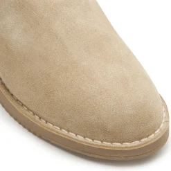 Stiefeletten|Boots|Horsch Schuhe Lammfell-Boot in Übergrößen Beige