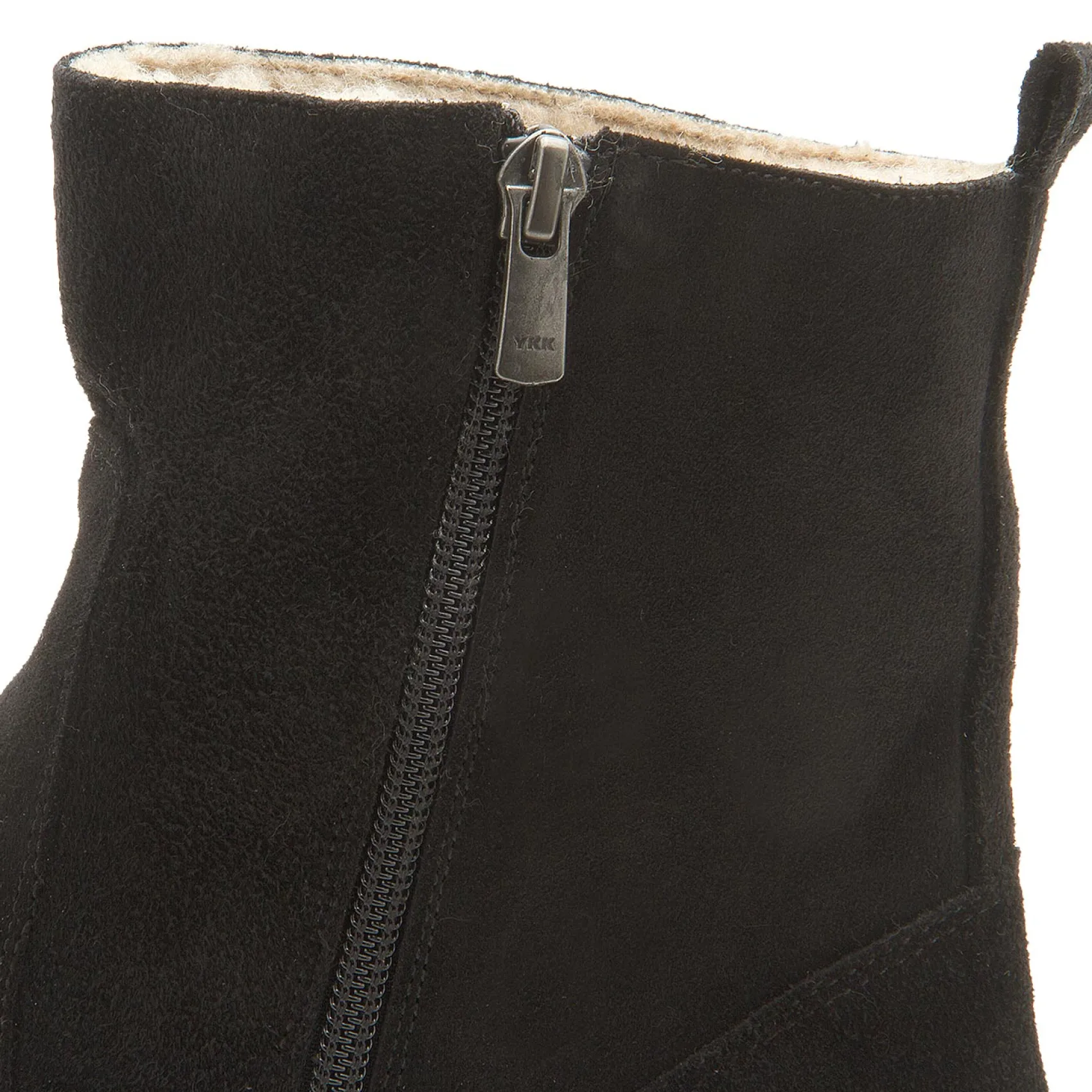 Stiefeletten|Boots|Horsch Schuhe Lammfell-Boot in Übergrößen Schwarz