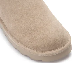 Stiefeletten|Boots|Bearpaw Lammfell-Boot in Übergrößen Beige