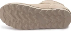 Stiefeletten|Boots|Bearpaw Lammfell-Boot in Übergrößen Beige
