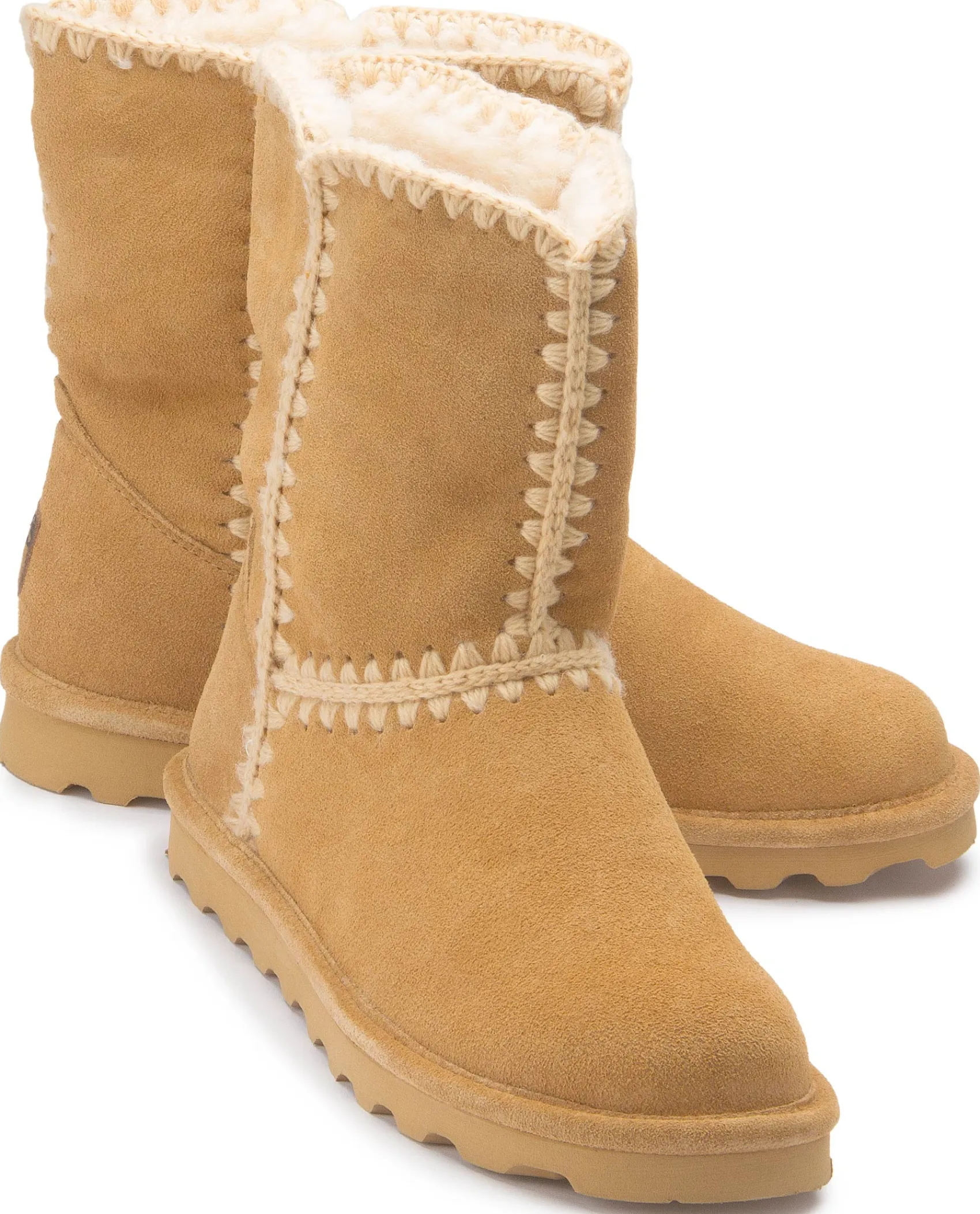 Stiefeletten|Boots|Bearpaw Lammfell-Boot in Übergrößen