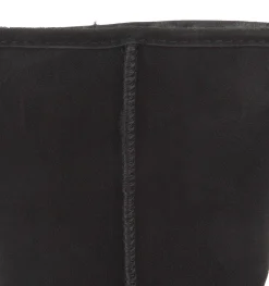 Stiefeletten|Boots|Bearpaw Lammfell-Boot in Übergrößen Schwarz