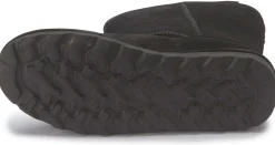Stiefeletten|Boots|Bearpaw Lammfell-Boot in Übergrößen Schwarz
