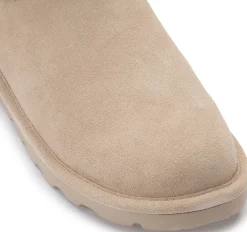 Stiefeletten|Boots|Bearpaw Lammfell-Boot in Übergrößen Beige