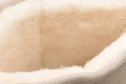 Stiefeletten|Boots|Bearpaw Lammfell-Boot in Übergrößen Beige