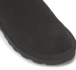 Stiefeletten|Boots|Bearpaw Lammfell-Boot in Übergrößen Schwarz