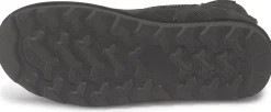 Stiefeletten|Boots|Bearpaw Lammfell-Boot in Übergrößen Schwarz