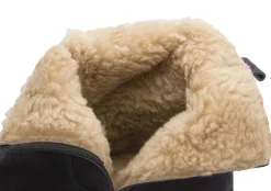Stiefeletten|Boots|Horsch Schuhe Lammfell-Boot in Übergrößen Blau