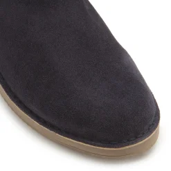 Stiefeletten|Boots|Horsch Schuhe Lammfell-Boot in Übergrößen Blau