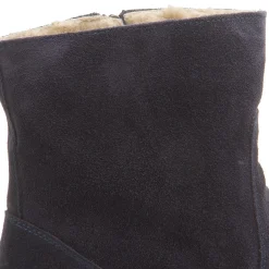 Stiefeletten|Boots|Horsch Schuhe Lammfell-Boot in Übergrößen Blau