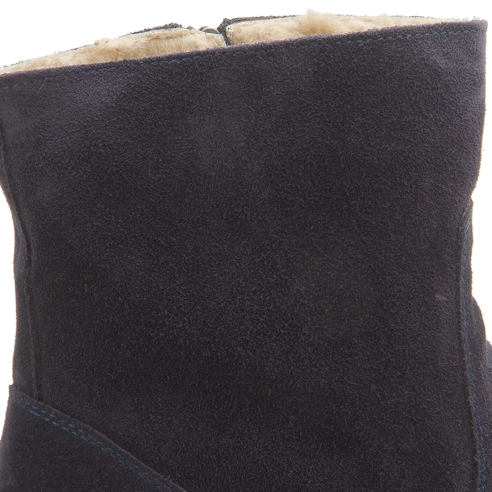 Stiefeletten|Boots|Horsch Schuhe Lammfell-Boot in Übergrößen Blau