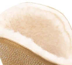 Stiefeletten|Boots|Bearpaw Lammfell-Boot in Übergrößen Braun
