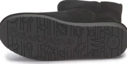 Stiefeletten|Boots|Bearpaw Lammfell-Boot in Übergrößen Schwarz