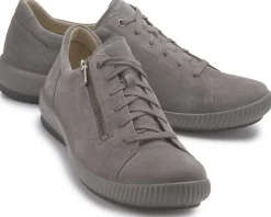 Sneaker|Schnürschuhe|Legero Sneaker in Übergrößen Grau