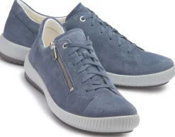 Sneaker|Schnürschuhe|Legero Sneaker in Übergrößen Blau