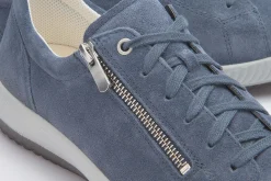Sneaker|Schnürschuhe|Legero Sneaker in Übergrößen Blau