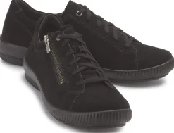 Sneaker|Schnürschuhe|Legero Sneaker in Übergrößen Schwarz