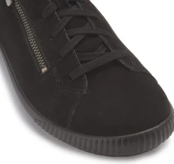 Sneaker|Schnürschuhe|Legero Sneaker in Übergrößen Schwarz