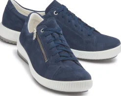 Sneaker|Schnürschuhe|Legero Sneaker in Übergrößen Blau