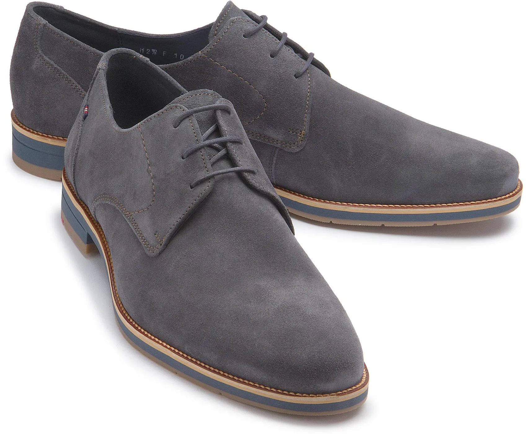 Schnürschuhe|Business-Schuhe|lloyd Schnürschuh in Übergrößen Blau