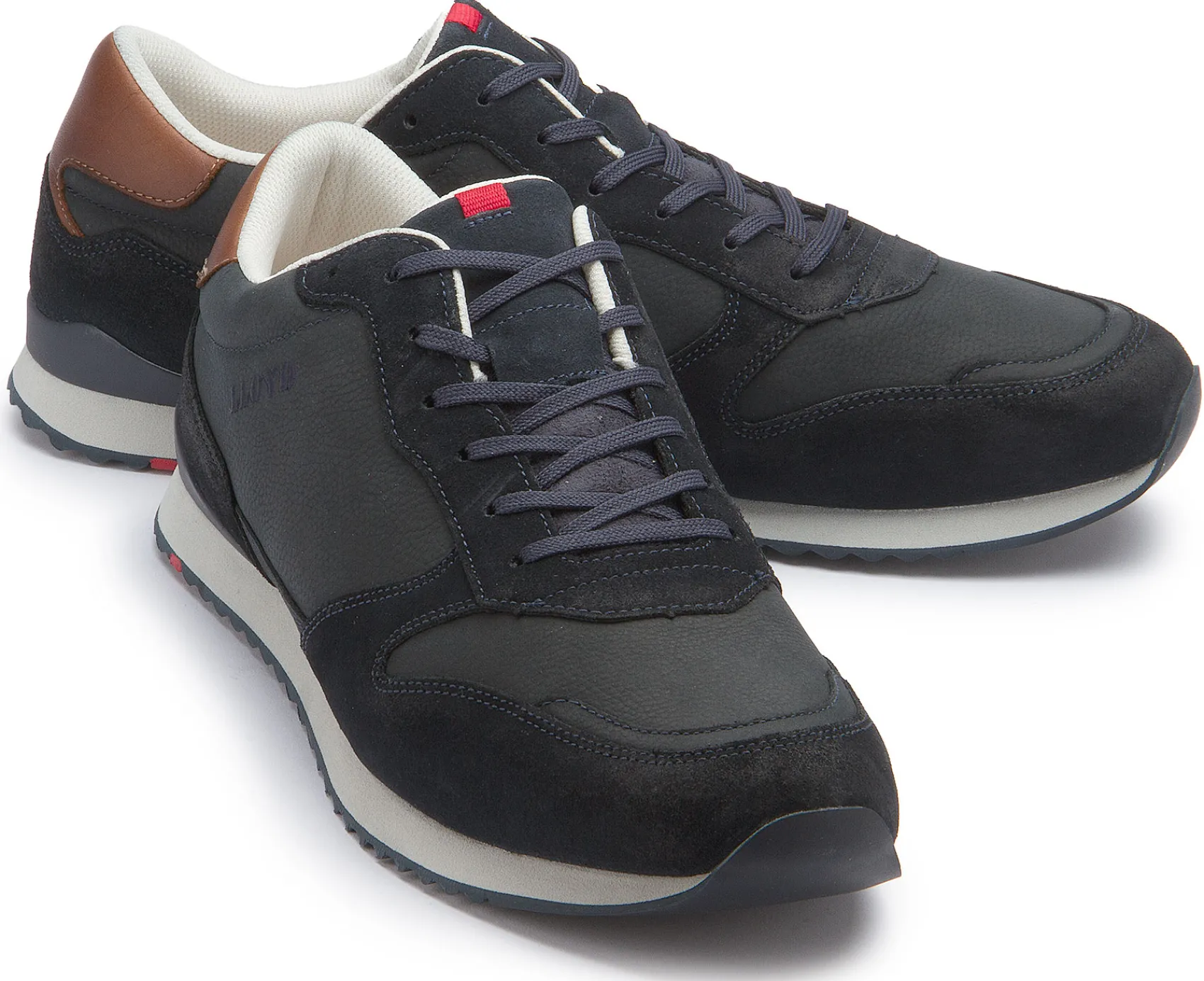 Sneaker|Schnürschuhe|lloyd Sneaker in Übergrößen Blau